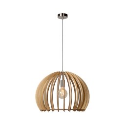 Lucide 34424/50/76 - Lampa suspendata BOUNDE 1xE27/60W/230V bej 50 cm