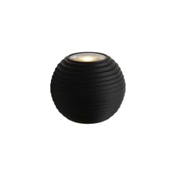 Lucide 17804/06/30 - Aplica perete exterior LED AYO 2xLED/3W/230V negru