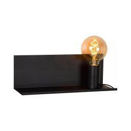 Lucide 06218/01/30 - Aplică perete SEBO 1xE27/40W/230V negru