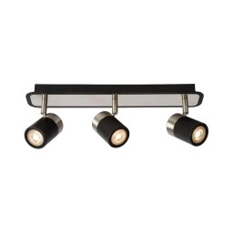 Lucide 26957/15/30 - Spot LED LENNERT LED/3x5W/230V negru