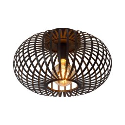 Lucide 78174/40/30 - Plafonieră MANUELA 1xE27/60W/230V negru