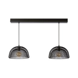 Lucide 78387/02/30 - Lustră pe cablu MESH 2xE27/60W/230V