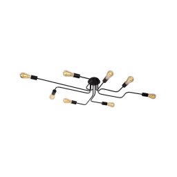 Lucide 21112/08/30 - Lustră aplicată LESTER 8xE27/40W/230V