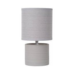 Lucide 47502/81/36 - Lampă de masă GREASBY 1xE14/40W/230V gri