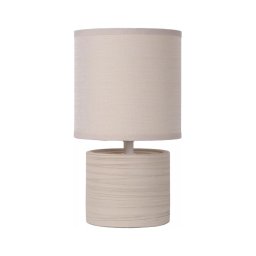 Lucide 47502/81/38 - Lampă de masă GREASBY 1xE14/40W/230V crem