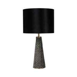 Lucide 10501/81/30 - Lampă de masă VELVET 1xE27/40W/230V