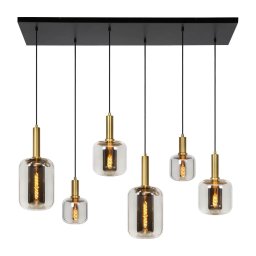 Lucide 45494/06/65 - Lustră pe cablu JOANET 6xE27/40W/230V