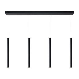 Lustră dimabilă pe cablu Lucide 74403/04/30 LORENZ 4×LED/4W/230V neagră
