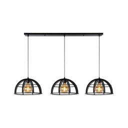 Lustră pe cablu Lucide 76464/03/30 DIKRA 3xE27/60W/230V