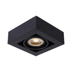 Spot LED dimabil ZEFIX 1xGU10/12W/230V negru Lucide 09120/12/30