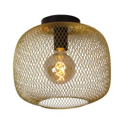 Plafonieră MESH 1xE27/40W/230V alămie Lucide 45185/30/02