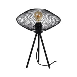 Lampă de masă MESH 1xE27/40W/230V neagră Lucide 21523/01/30