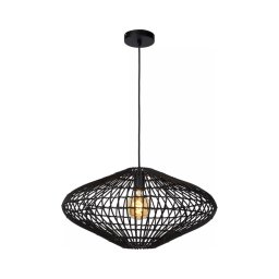 Lustră pe cablu MAGALI 1xE27/40W/230V neagă Lucide 03435/56/30