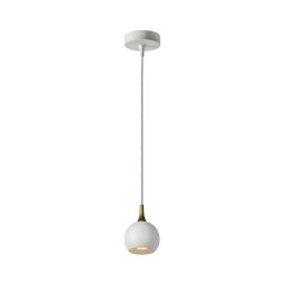 Lustră pe cablu FAVORI 1xGU10/5W/230V albă Lucide 09434/01/31