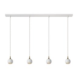 Lustră pe cablu FAVORI 4xGU10/5W/230V albă Lucide 09434/04/31