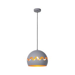 Lustră pe cablu CORENTIN 1xE27/60W/230V gri Lucide 30484/28/36