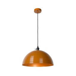 Lustră pe cablu MARNE 1xE27/60W/230V portocaliu Lucide 30485/40/44