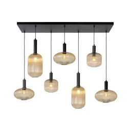 Lustră pe cablu MALOTO 7xE27/40W/230V Lucide 45386/07/62