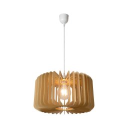 Lustră pe cablu ETTA 1xE27/40W/230V d. 39 cm lemn Lucide 46406/39/76