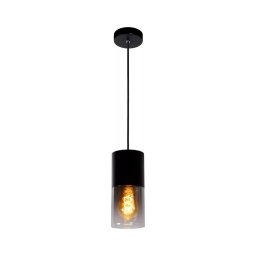 Lustră pe cablu ZINO 1xE27/60W/230V neagră Lucide 74410/01/65