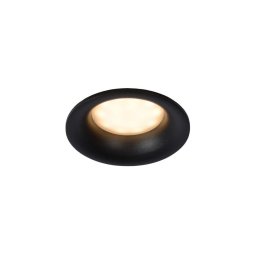 Plafonieră încastrată pentru baie ZIVA 1xGU10/5W/230V IP44 neagră Lucide 09923/01/30