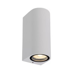 Aplică de exterior ZARO 2xGU10/35W/230V IP44 albă Lucide 69801/02/31