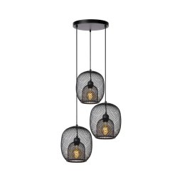 Lustră pe cablu JERREL 3xE27/40W/230V Lucide 78396/03/30