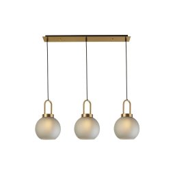 Lustră pe cablu SNOWDROP 3xE27/60W/230V alamă Searchlight 36632-3AC