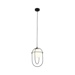 Lustră pe cablu AXIS 1xE27/60W/230V neagră Searchlight 9131BK