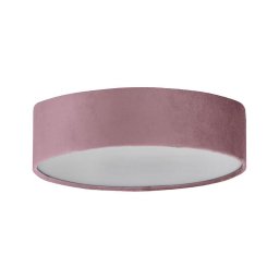 Plafonieră DRUM PLEAT 2xE27/60W/230V roz Searchlight 23298-2PI