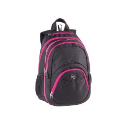 Rucsac 2 in 1 Teens Pink Black Dot