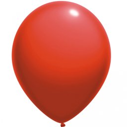 Set 25 baloane latex rosu 13 cm
