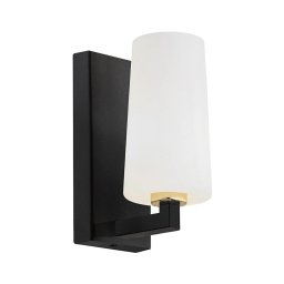 Lampă de perete CAMELOT PLUS 1xE27/15W/230V neagră/albă/aurie Argon 8056