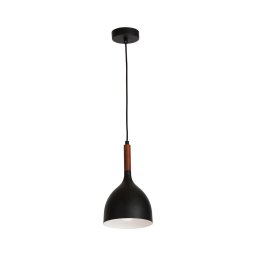 Lustră pe cablu NOAK WOOD 1xE27/60W/230V