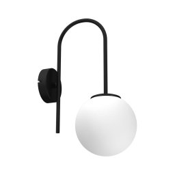 Lampă de perete CAMBRIDGE 1xE14/60W/230V neagră