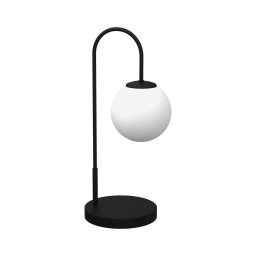 Lampă de masă CAMBRIDGE 1xE14/60W/230V neagră