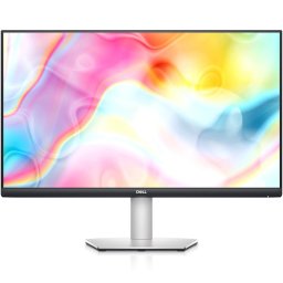Monitor USB-C LED IPS Dell S2722DC, 27'' QHD, 75Hz, 4ms, 2xHDMI, USB-C, Pivot, Negru-Argintiu