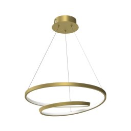 Lustră LED pe cablu LUCERO LED/48W/230V aurie