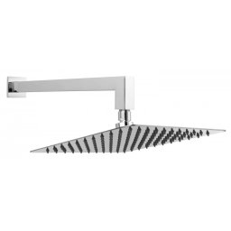 Set cap de duș fix - braț si cap de duș Slimline - NPT14 - Ferro