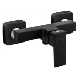 Zicco Black - Baterie perete duș - BZI7BL - Ferro