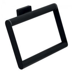 GRETA BLACK - Portprosop dreptunghiular - AGR11BL - Ferro