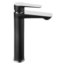 Adore Black/Chrome - baterie stativă pentru lavoar înalt - BDR2LBLC - Ferro