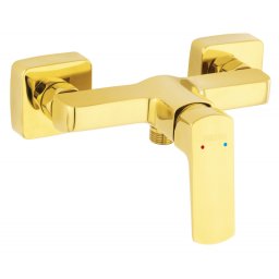 VITTO VERDELINE GOLD - Baterie perete duș - BVI7VLG - Ferro