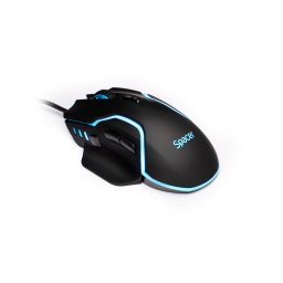 Mouse SPGM-ALIEN-RACE Gaming cu fir USB Optic 12000 dpi RGB Negru