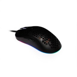 Mouse SPGM-ALIEN-LIGHT Gaming cu fir USB optic 6400 dpi RGB Negru