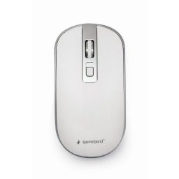 Mouse MUSW-4B-06-WS Wireless 2.4GHz Optic 1600 dpi Alb / Argintiu