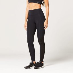 SQUATWOLF Colanți pentru femei Mesh Insert Black XS
