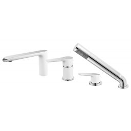 Adore White/Chrome - baterie cu montaj pe cadă - BDR11A - Ferro