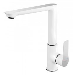 Adore White/Chrome - baterie stativă bucătărie - BDR4 - Ferro