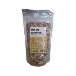 Mix din 4 seminte - susan in floarea soarelui dovleac 300gr RAWLI